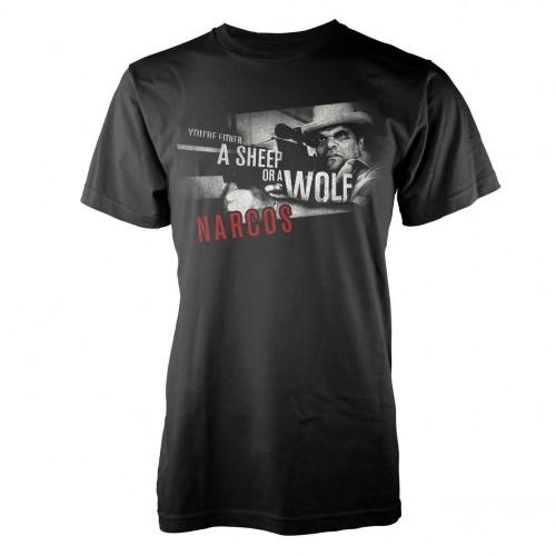 Narcos Unisex Adult Sheep Or Wolf T-Shirt