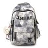 Schoolbag Trendy Cool Schoolbag Male High School Student Fashion Korean Version Large Capacity Travel Backpack Female College Student Graffiti 