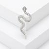 Exquisite Snake Rhinestone Brooch: Japanese-Korean Fashion Alloy Animal Pin for Coats & Outerwear
