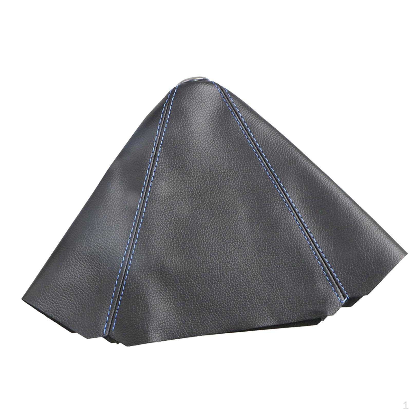 Car Shift Knob Dust Cover Boot Protective Black Knob, Premium ,Auto Sleeve Blue line