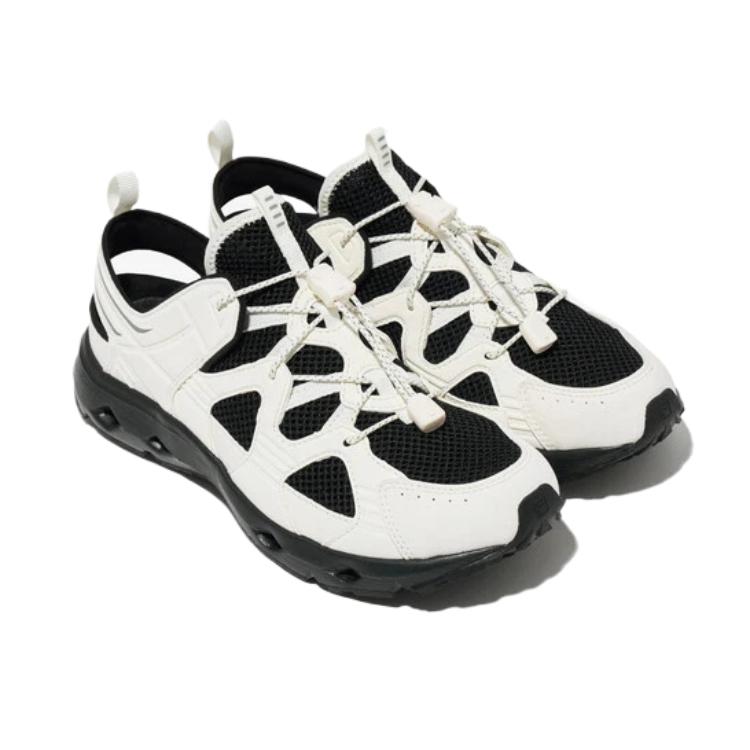 Fila Sandali Ondulati Eleganti V2 Moda Versatili Semplici Trendy Scarpe Basse Casual Sandali Unisex Nero 1SM02780H013