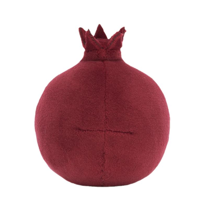 JELLYCAT Gourmet Series Delicious Pomegranate Companion and Soothing Doll Plush Doll 9cm Height