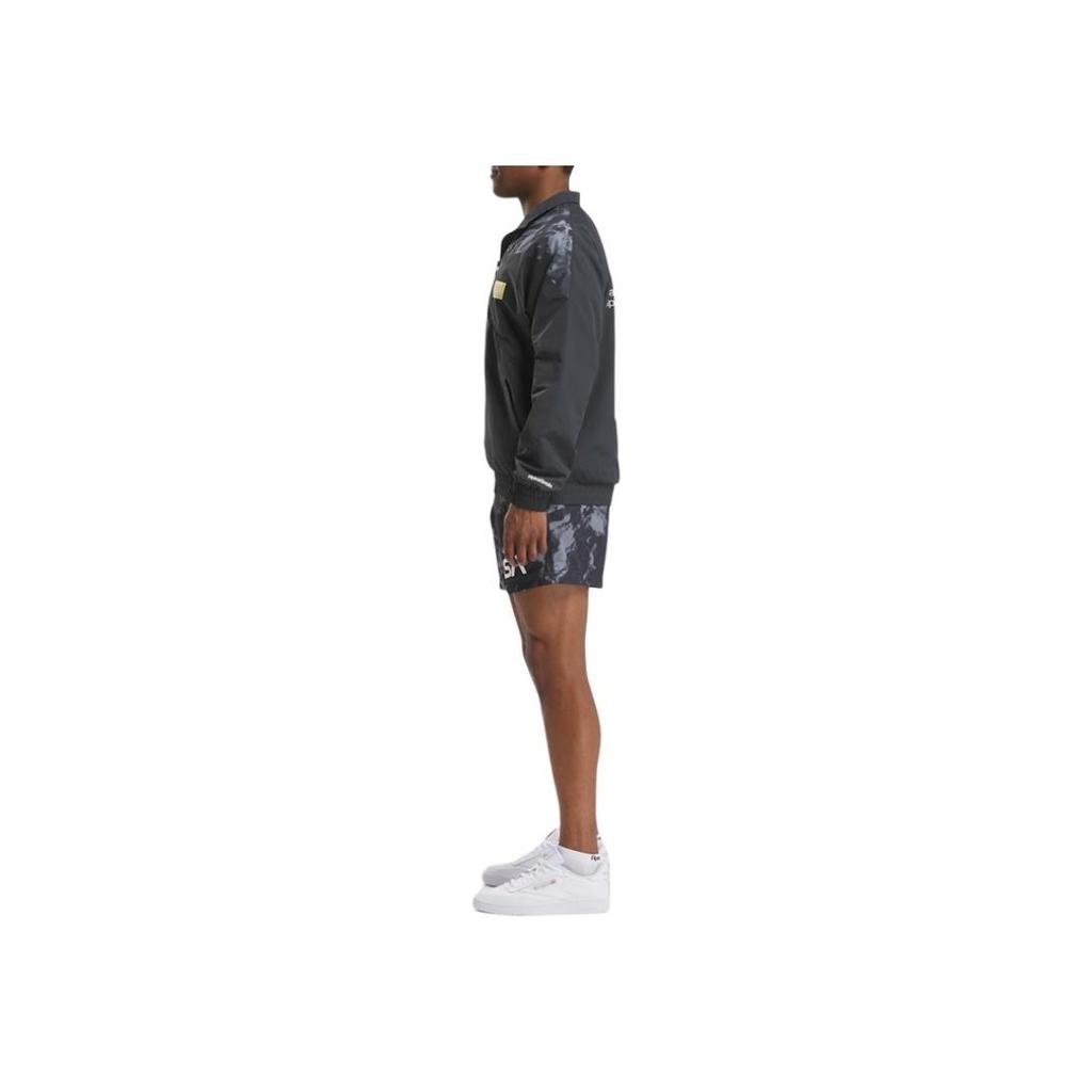 Reebok X NASA Collaboration Sports Casual Comfortable Stand Collar Jacket Unisex Jacket Gray 100207593