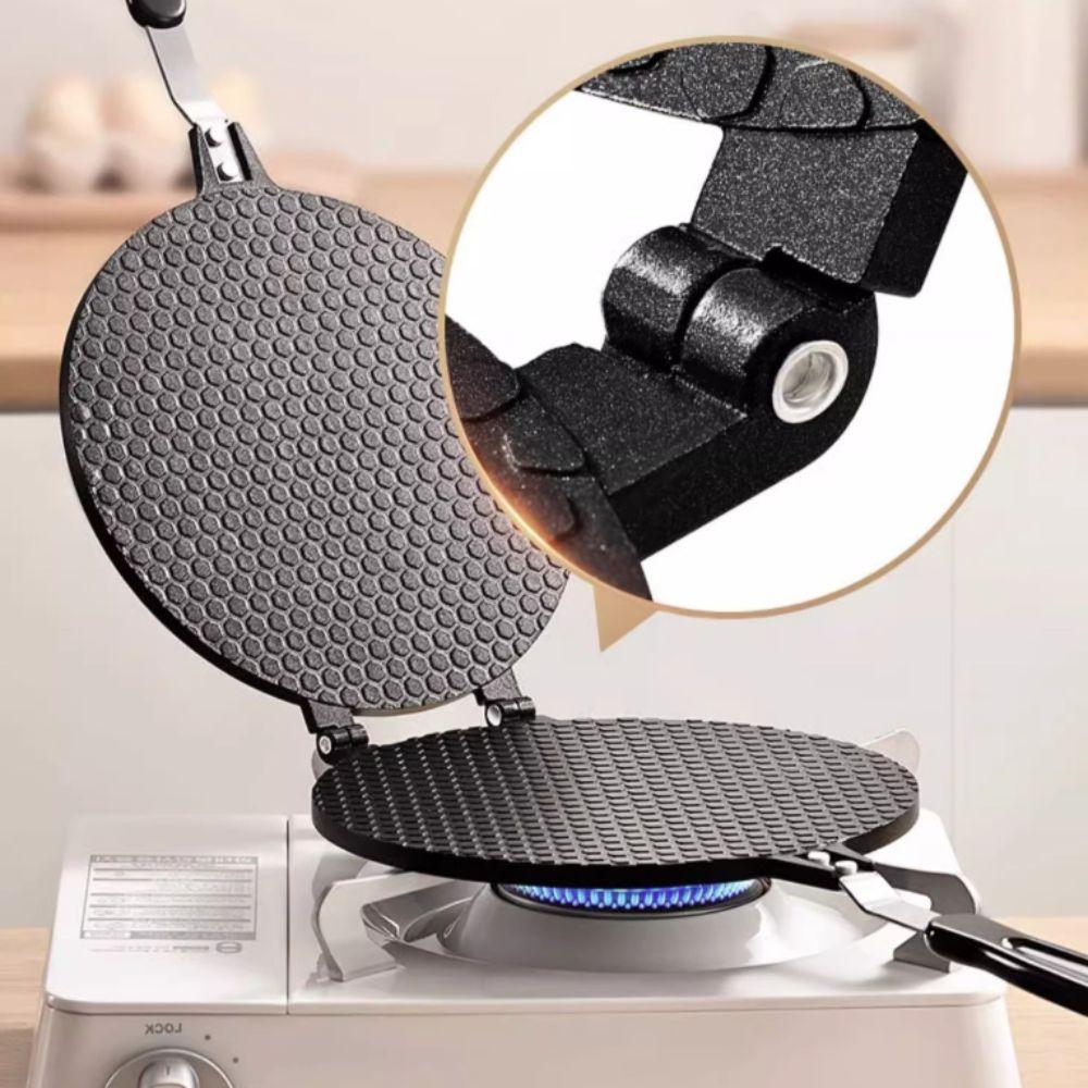 Honeycomb/Lattice Pattern Egg Roll Maker Non-Stick Pancake Pot Egg Roll Baking Pan  Waffle