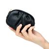 Yocipa Genuine Leather Double Zipper Coin Case, Women's Mini Wallet, Multifunctional Storage Pouch, Small Leather Compact Accessory Pouch,