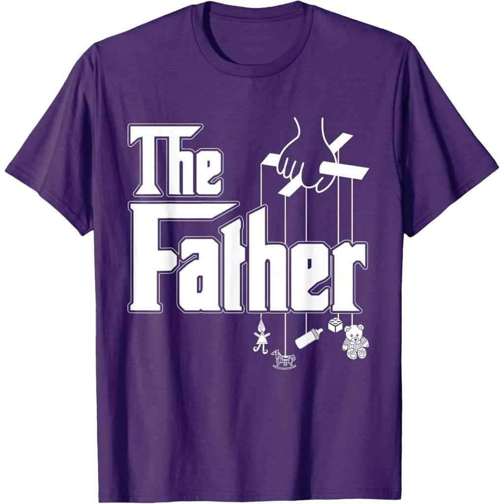 The Father Puppet Design Graphic Tee Unisex's Short Sleeve Casual Cotton T-Shirt
