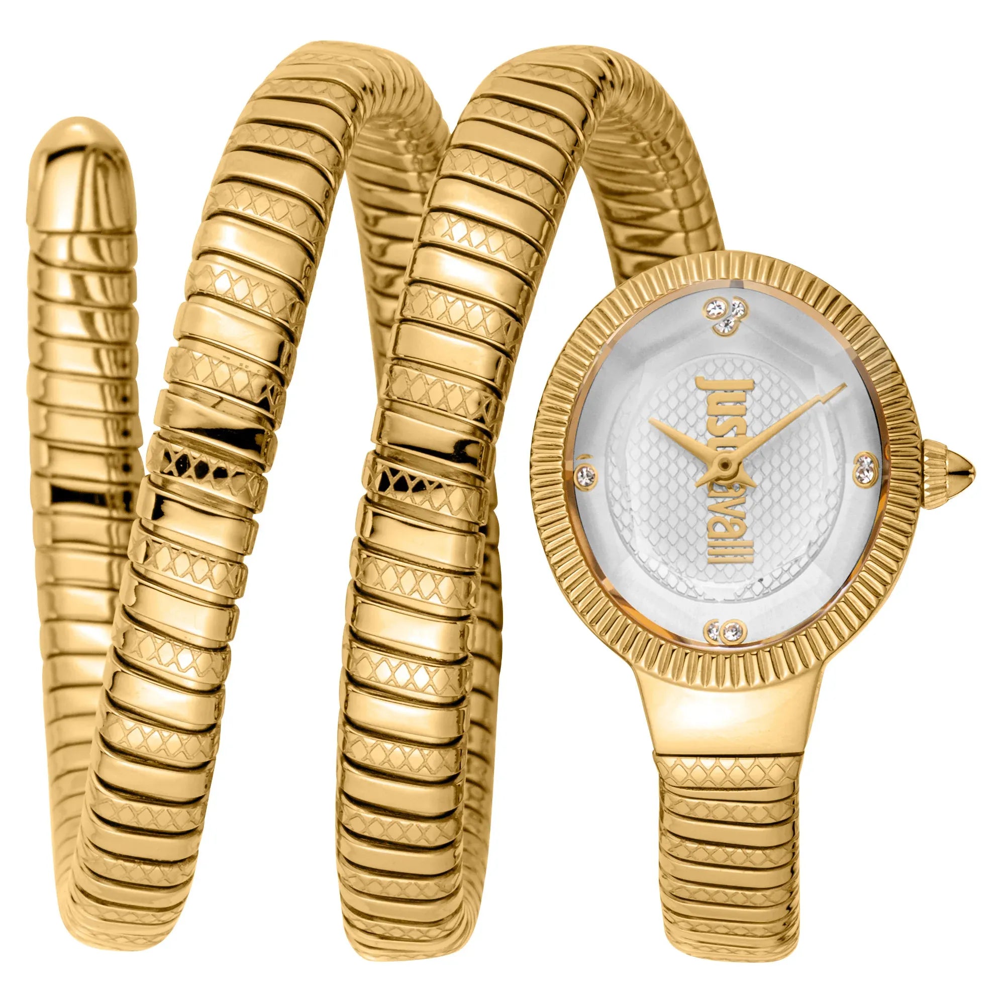Just Cavalli After Party Silver Dial