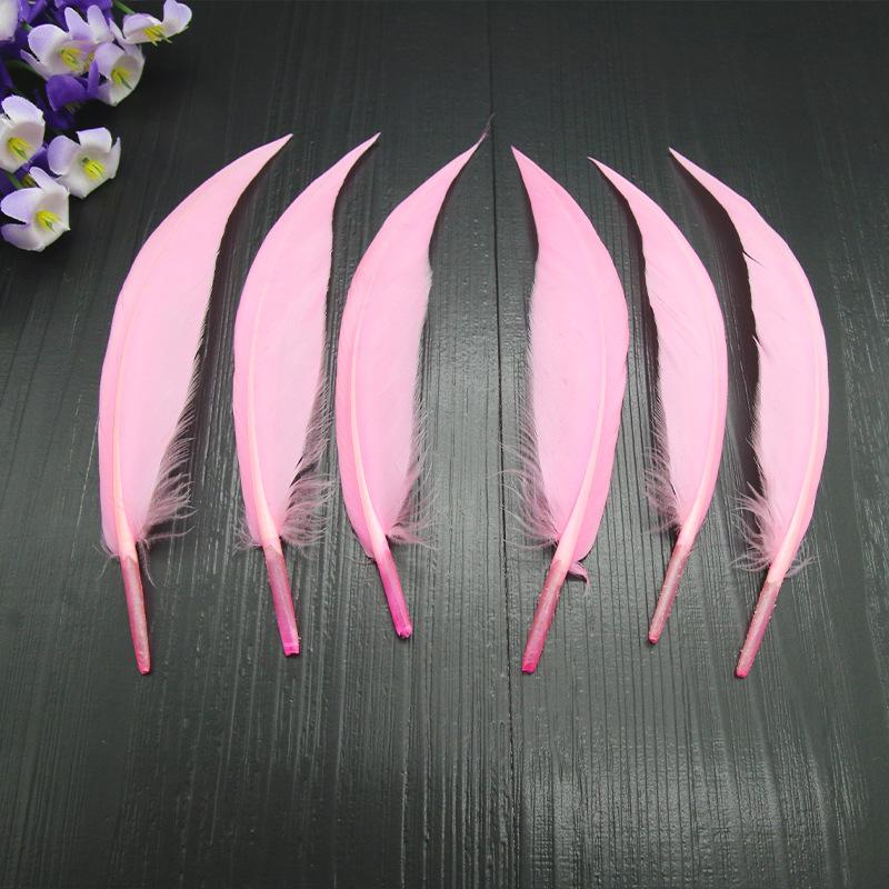 50Pcsdiy Scimitar Feather Colored Feather Handicrafts Jewelry Accessories Material Feather