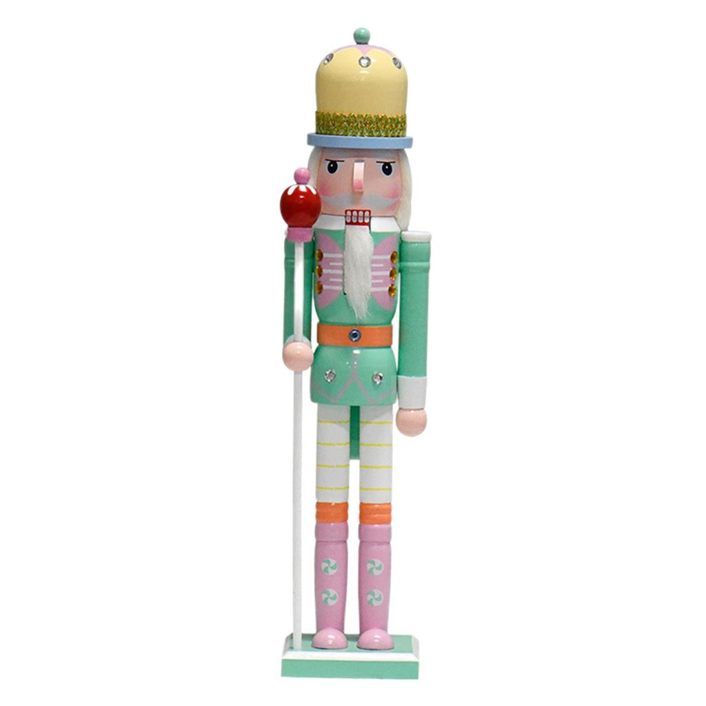 Nussknacker Figur Weihnachten Nussknacker Figur Tischmittelstück Weihnachtsdekoration Holz Nussknacker für Geburtstag Zuhause Weihnachten