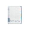 Maruman Loose-Leaf Binder Session B5 26-Hole Clear F310-98