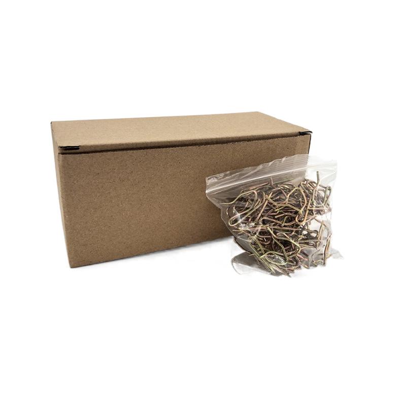 [Quantity Available] Korean Style Pleated Curtain Stainless Steel S-Hook - Sharp Hook Size