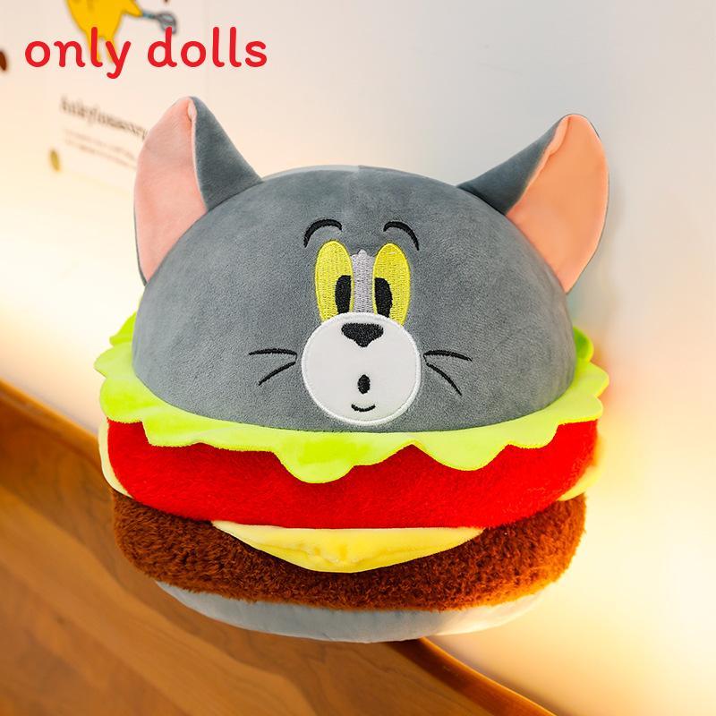 Tom And Jerry Plush Dolls With Burger Style Design For Kids And Adults