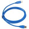 USB 3.0 Druckerkabel A Stecker auf B Stecker 5 Gbit/s 1,5 m lang PVC Kupfer USB Scannerkabel für Extern