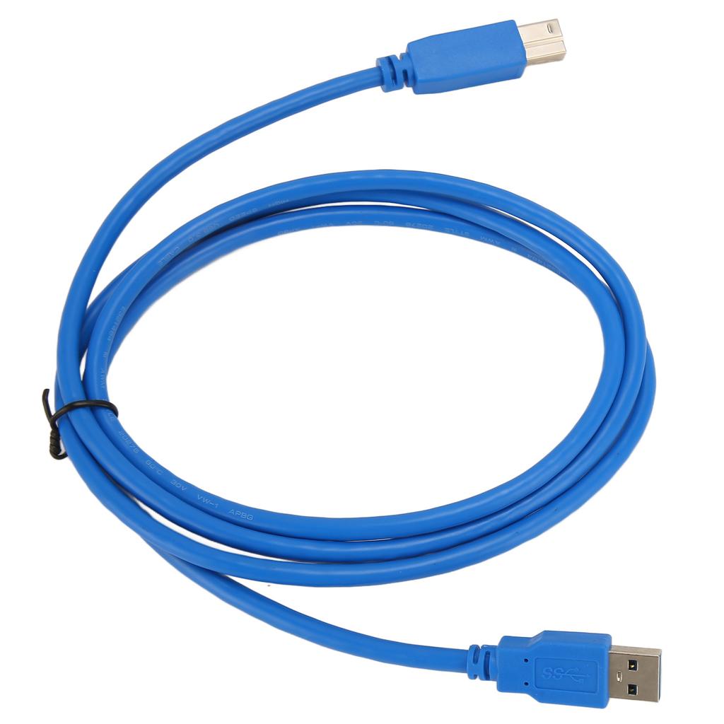 USB 3.0 Druckerkabel A Stecker auf B Stecker 5 Gbit/s 1,5 m lang PVC Kupfer USB Scannerkabel für Extern