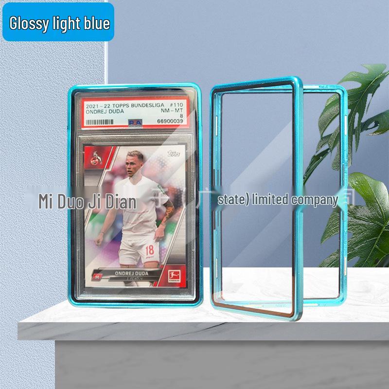 Aluminum Alloy Tempered Glass Protective Cover for PSA, BGS, CGC Rated Cards
