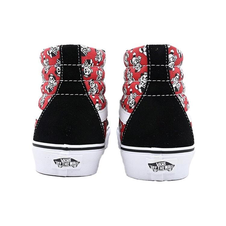 Vans SK8-HI Black/Red Men's VN0A4U3C5I2