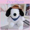 Snoopy Plüsch Schlüsselanhänger mit Tiermotiv zur Taschen Dekoration und als Sammlerstück Geschenk