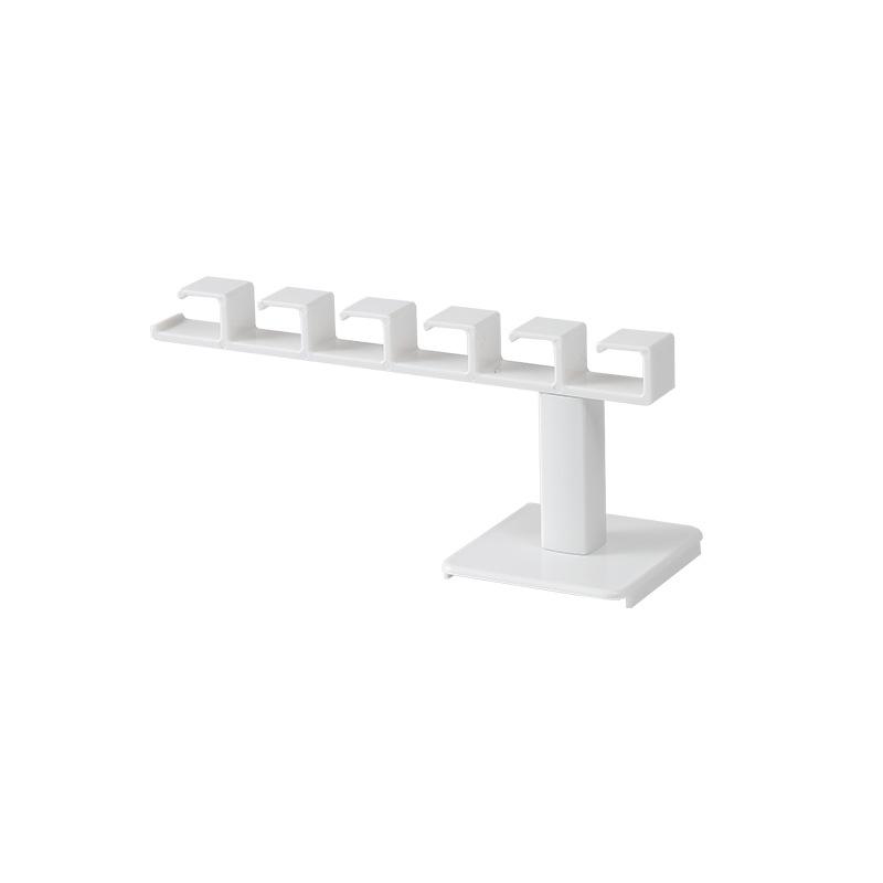 

Аксессуар для волос с 6 крючками, резинка для волос и вешалка для шляпы, которую можно повесить сверху или на стену без сверления белый