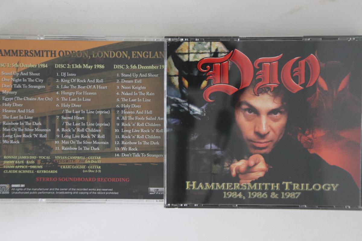 

CD DIO - Hammersmith Trilogy SHADES301 SHADES 2011 Japan Metal Used