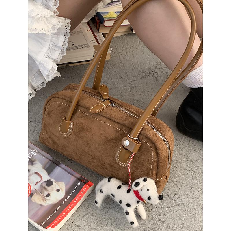 High-end Underarm Bag, Simple Hand-held Bowling Bag, Fashionable Single-shoulder Bag