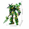 Non-Toxic Sembo 963Pcs 8In1 Guan Yu Transforming Mecha Robot Building Blocks Moc Fighter Aircraft Tank Vehicle Models Kids Toys Children Gifts