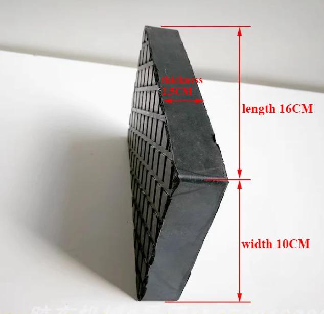1PCS Car lift rubber cushion block Lift Rubber jack pad for lift car flooring solid rubber mat lifting machine accessories