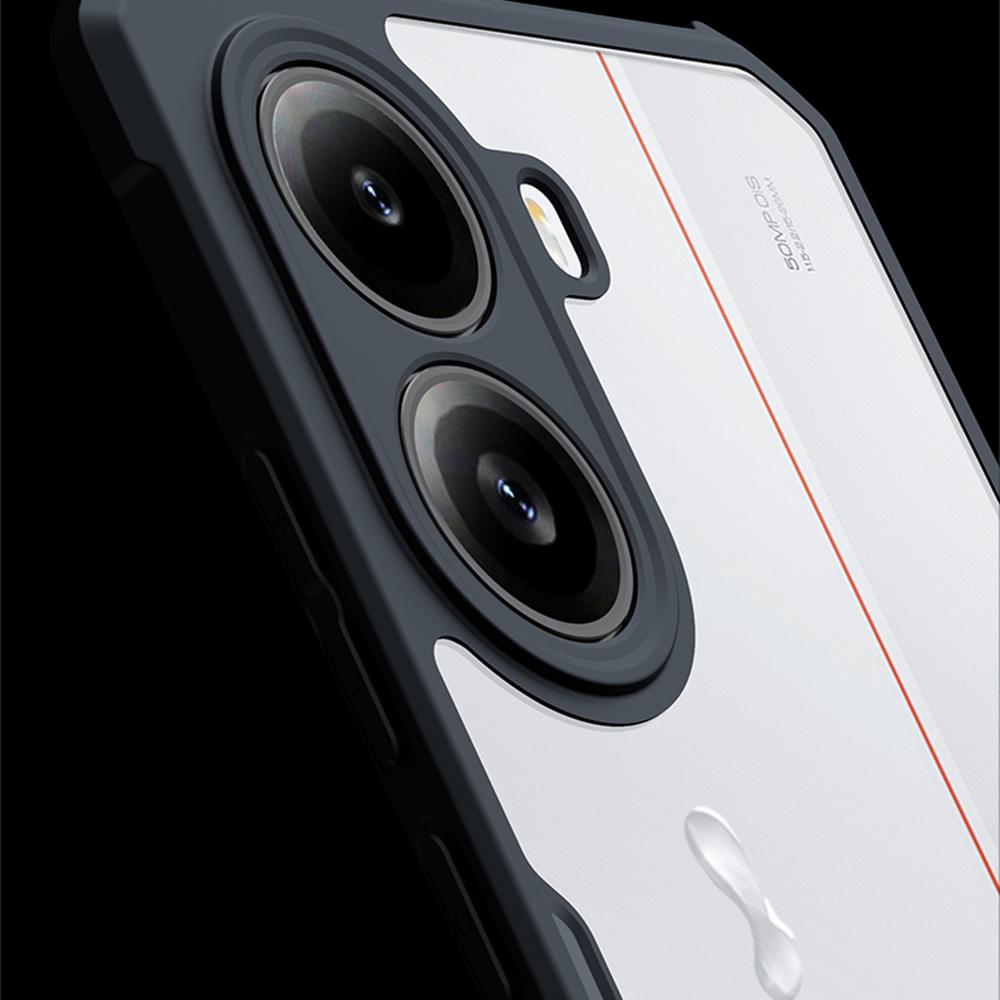 XUNDD For Xiaomi Redmi Turbo 4 5G Case Dropproof TPU+Acrylic Clear Back Phone Cover
