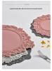Nordic Silicone Embossed Lace Heat-Resistant Mat - Placemat, Teacup, Bowl, Pot, and Dinner Plate Accessory