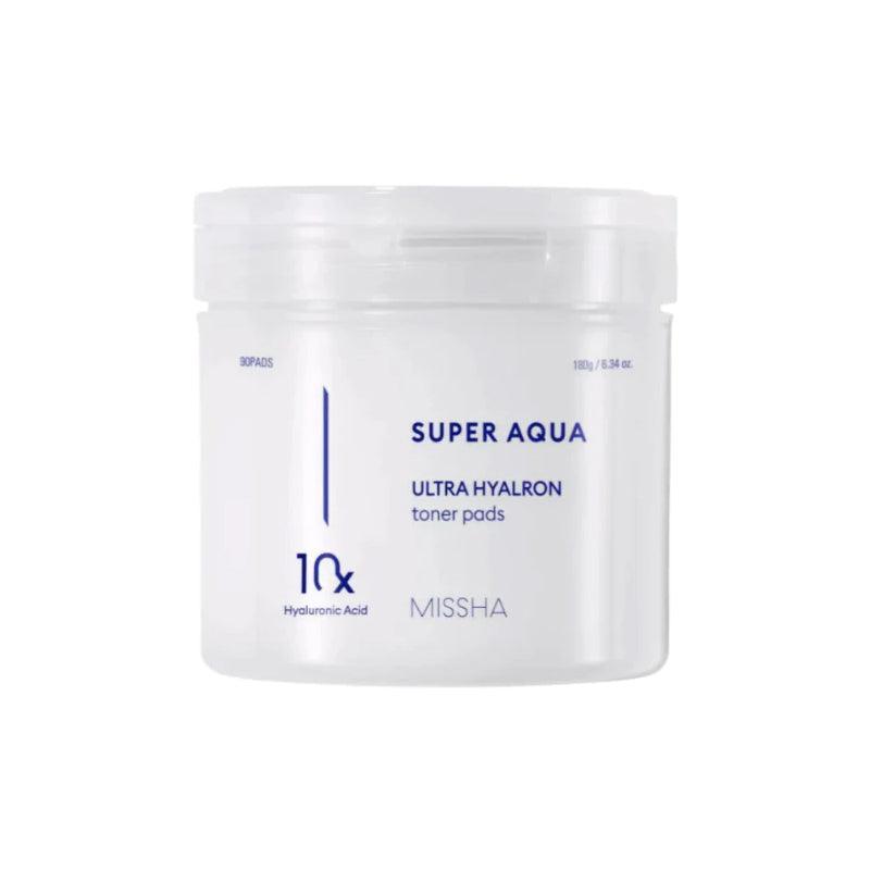 MISSHA Super Aqua Ultra Hyalron Płatki Tonizujące 180g 90 SZT.