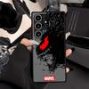 Case for Samsung Galaxy S26 S22 S23 FE S20 S25 Ultra S21 S24 Plus Note 20 10+ Funda Phone Cover Marvels Spider-Man Venom