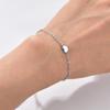 18K Gold Minimalist Heart Bracelet - Stainless Steel