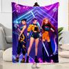 Dance Party Stars Blanket Ultra-Soft Perfect for Couch Office Bed Four Seasons Universal Warmthful Decor Ideal Gift for Friends Family Couples Picnic