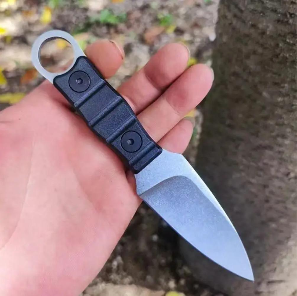 Knife Sharp Fruit Knife Handle Meat Knife Portable Scabbard Ring Knife