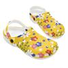Cartoon Printed EVA Clogs Unisex Ventilated Breathable Slip On Summer Sandals Casual Shoes Soft Sole Daily Walking Leisure Wear