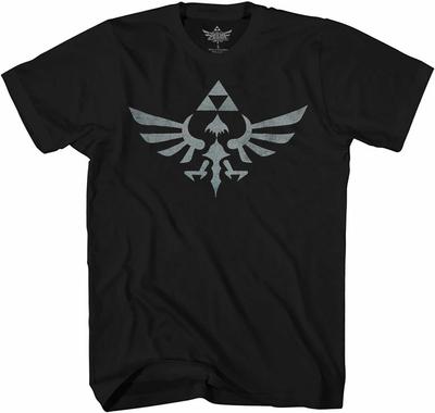 Nintendo Legend of Zelda Triforce Symbol 100% Cotton T-shirt Mens Tees Top