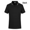 Quick-Dry Ice Silk Custom Corporate Polo Shirt with Logo for Team Activities