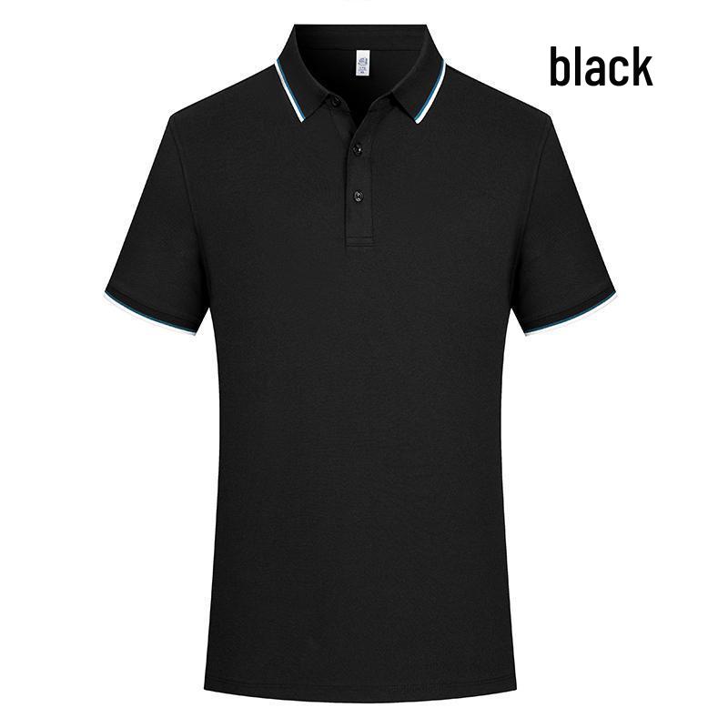 Quick-Dry Ice Silk Custom Corporate Polo Shirt with Logo for Team Activities