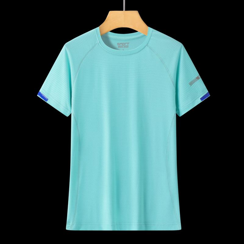 Vepeal Ice Silk Mesh Breathable Short-Sleeve T-Shirt 2XL