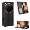 Flip-Hülle Kompatibel für OPPO Find X9 Ultra Lederhülle [Flip Vintage-Leder] Stoßfest Langlebig Retro Handyhülle