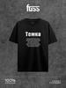 Black T-shirt with Temka Print