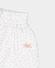 Dear Sis Floral Punching Mini Skirt (White)