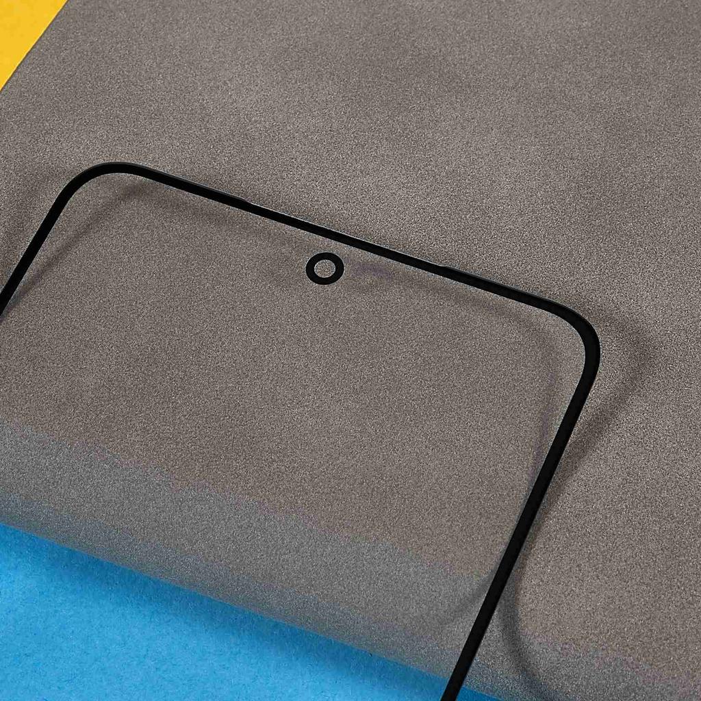 Für Samsung Galaxy S21 FE 5G G990 Grad C Bildschirm Glas Linse+OCA Kleber Ersatz (ohne Logo)