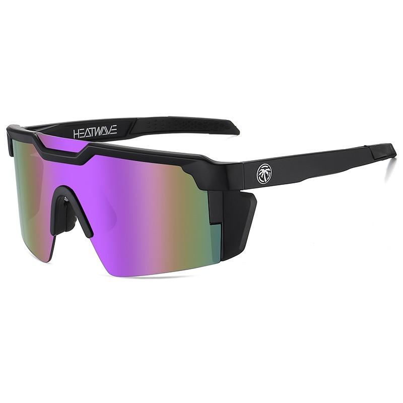 Lunettes de cyclisme Heatwave Z87 HW09 Lunettes de soleil tendance pour sports de plein air Lunettes de sécurité Verres résistants aux rayures Pour le travail