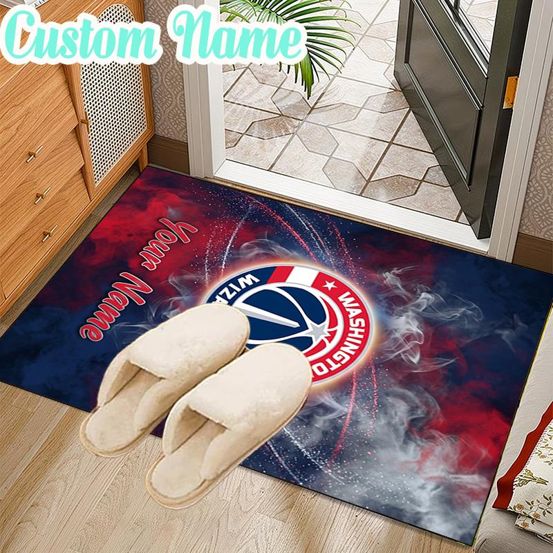 Custom Name Washington basketball Logo Rug Office Rug Chair Mat Non Slip Carpet Rugs for Bedrooms Dining Room Living Room Home Decor gifts