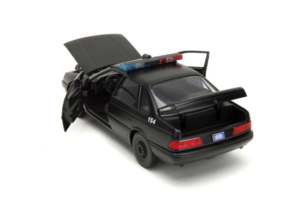 Jada Toys 1/24 Scale Ford Taurus with OCP Police RoboCop Figure (RoboCop) Finished Product