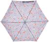 Fulton Mini Faltbarer Sommer Sonnenaufgang Größe F Damen Regenschirm, Floral/Hellgrau,