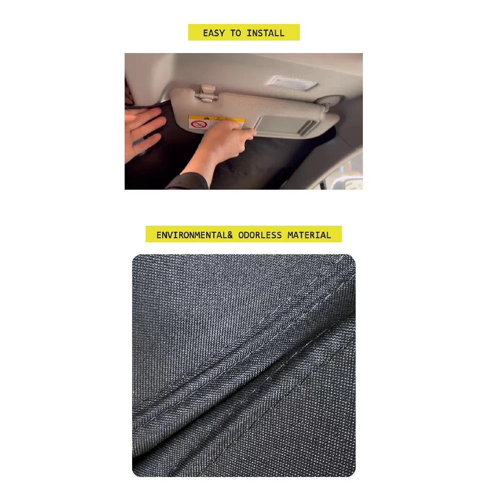 For BYD TANG SONG YUAN 2017-2025 Front Windshield Sunshade Sun Shade Cover Blockage Foldable Heat Insulation