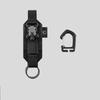 Functional Quick-release Magnetic Buckle Keychain Tactical MOLLE Earphone Holder Multifunction Hook Buckle Bag Accessories
