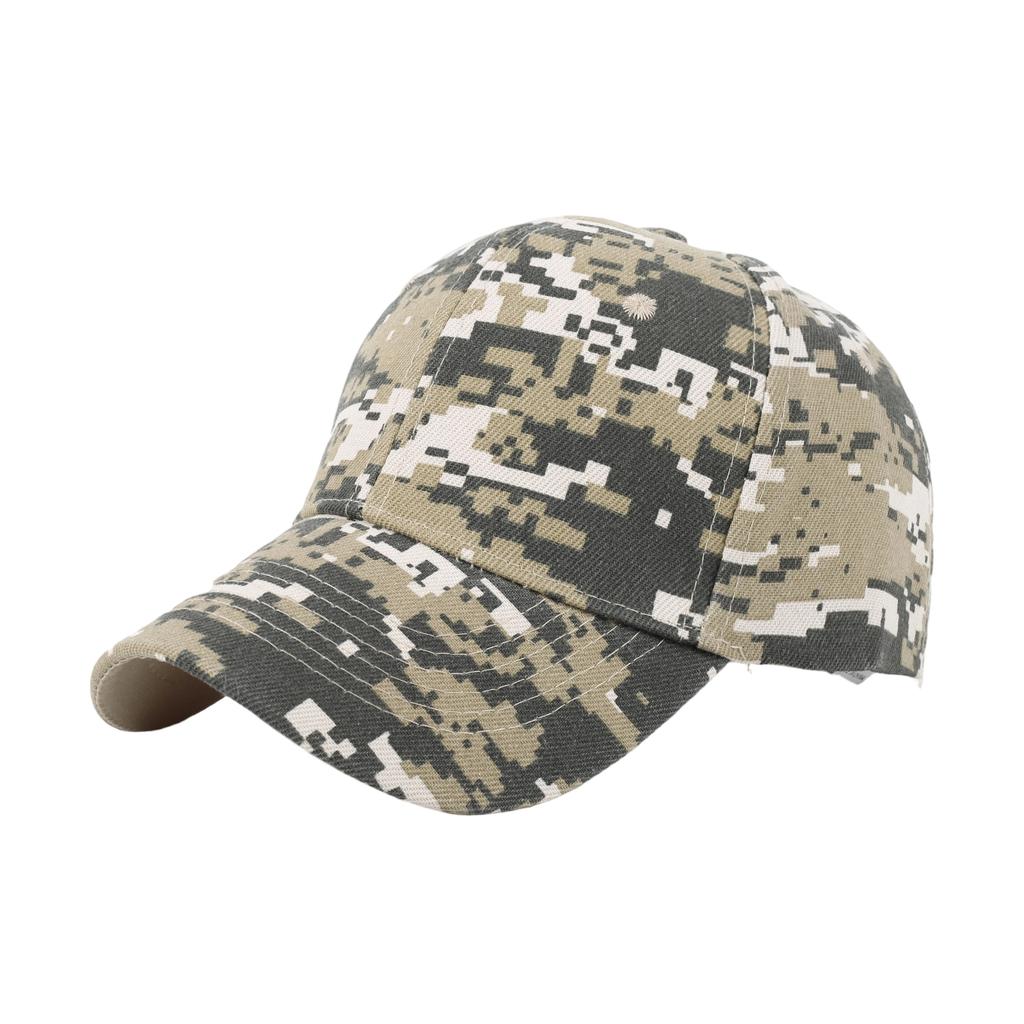 Cappellino da Baseball Unisex Mimetico per Escursionismo Outdoor Campeggio Corsa Pesca Cappello Parasole Cappello Accessori Casual alla Moda