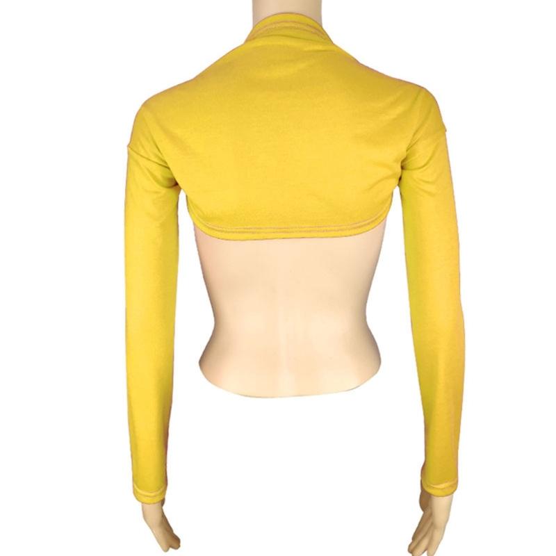 Breathable Woman Shrug Cardigan Shrug Crop Top Skin-friendly Long Sleeve Shawl